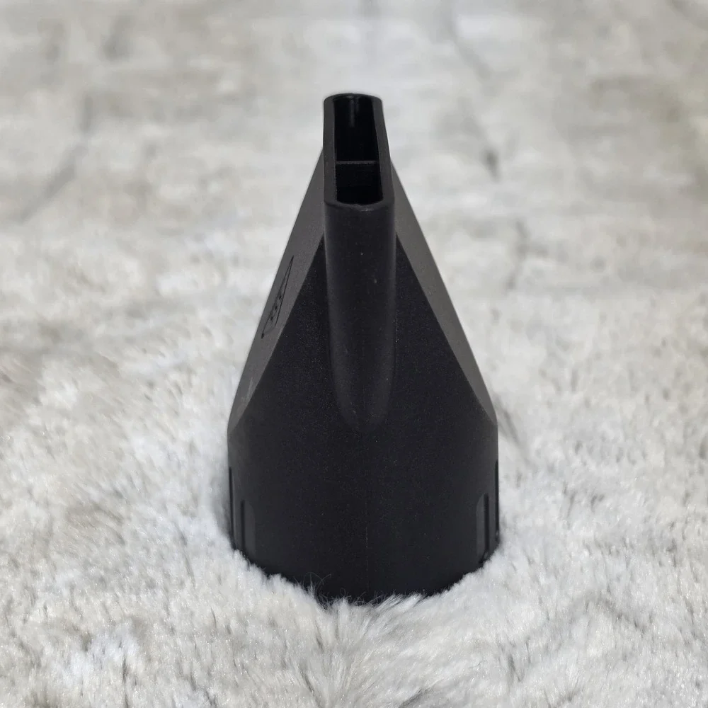Universal Hair Dryer Attachments Diffuser & Concentrator Nozzle Black 5cm Inlet